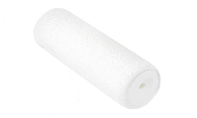 Валик микрофибра белый 18см