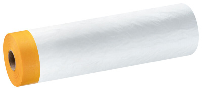 Защитная плёнка с бумажной малярной лентой CoverQuick 140cмx25м 