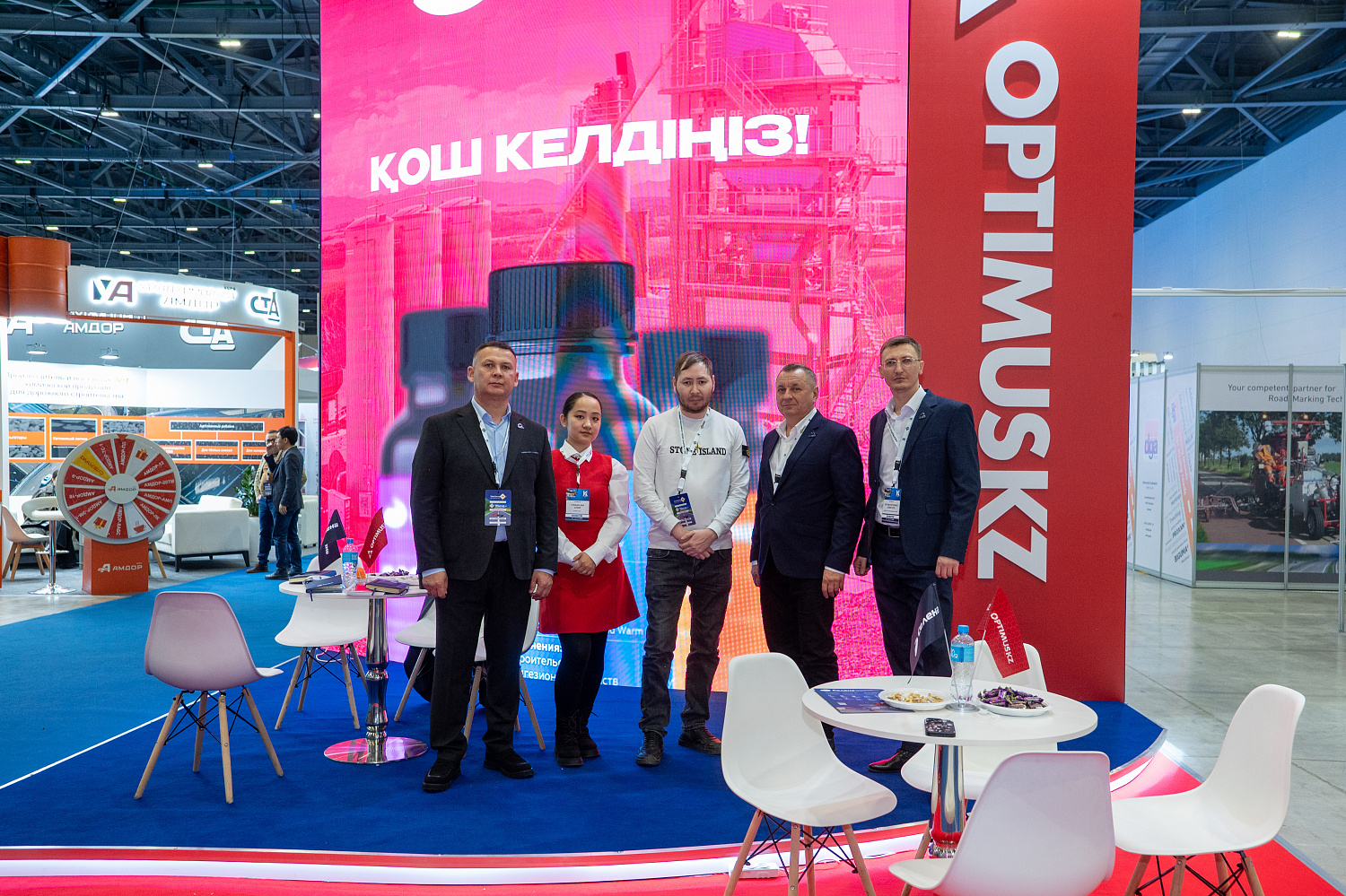 Компания Optimus KZ приняла участие в XXI Международной выставке «KAZTRAFFIC-2025» в Астане