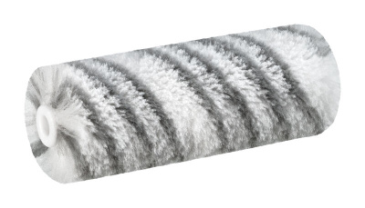 Мини-валик полиэстер серая полоса 10см